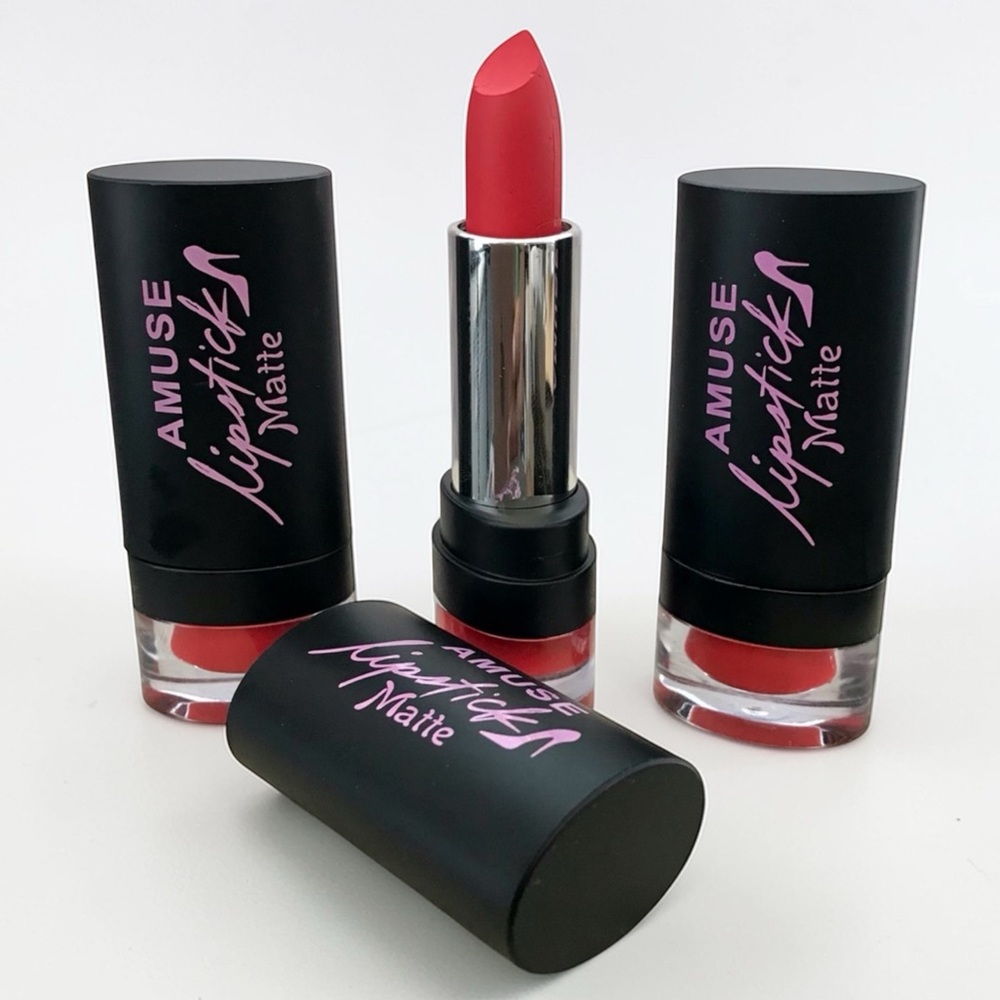 🆕3pcs Amuse Matte Lipstick